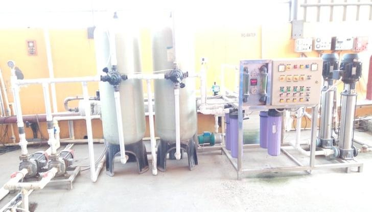 3000 lph R O plant